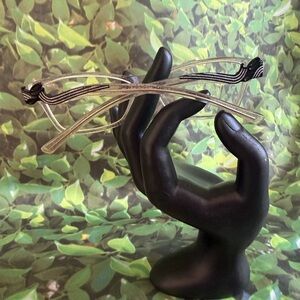 Guess Transparent and Black Patterned Glasses